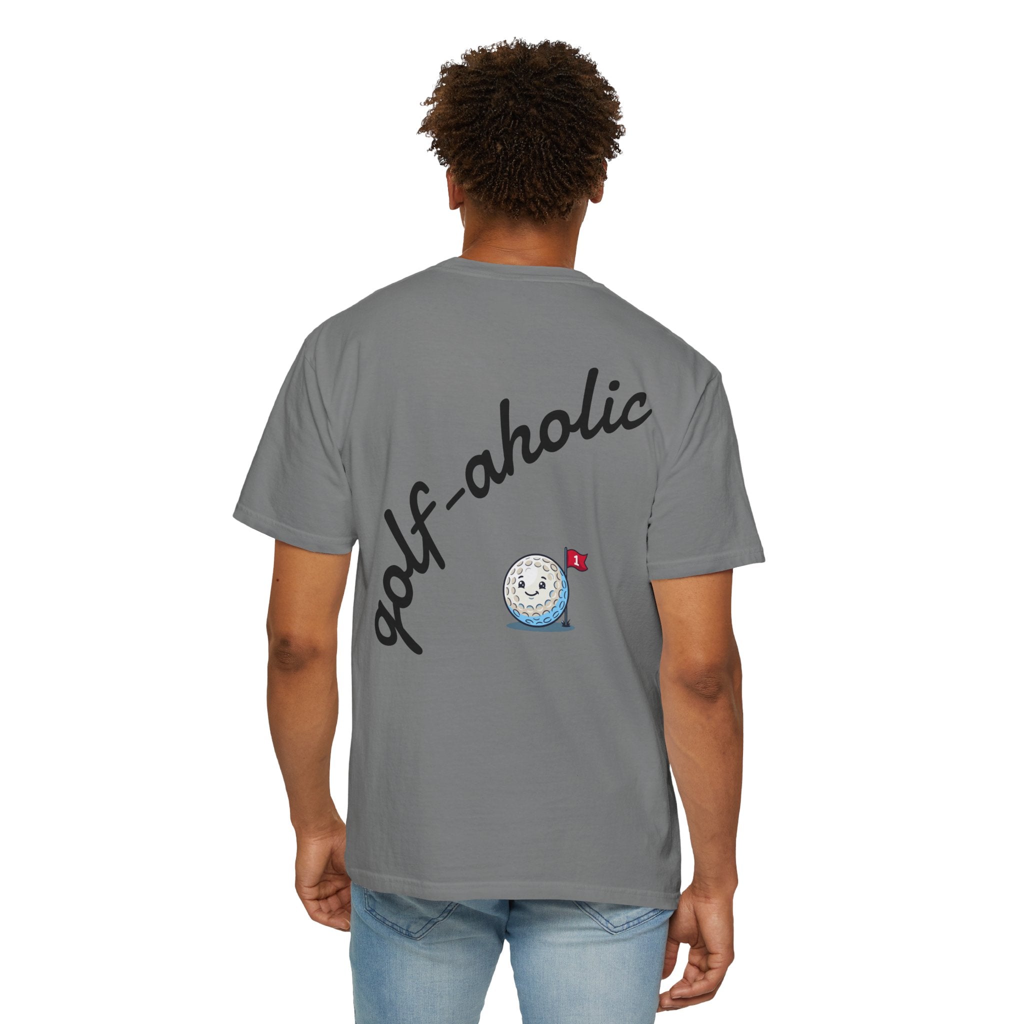 Golf-Aholic — Mens T- Shirt