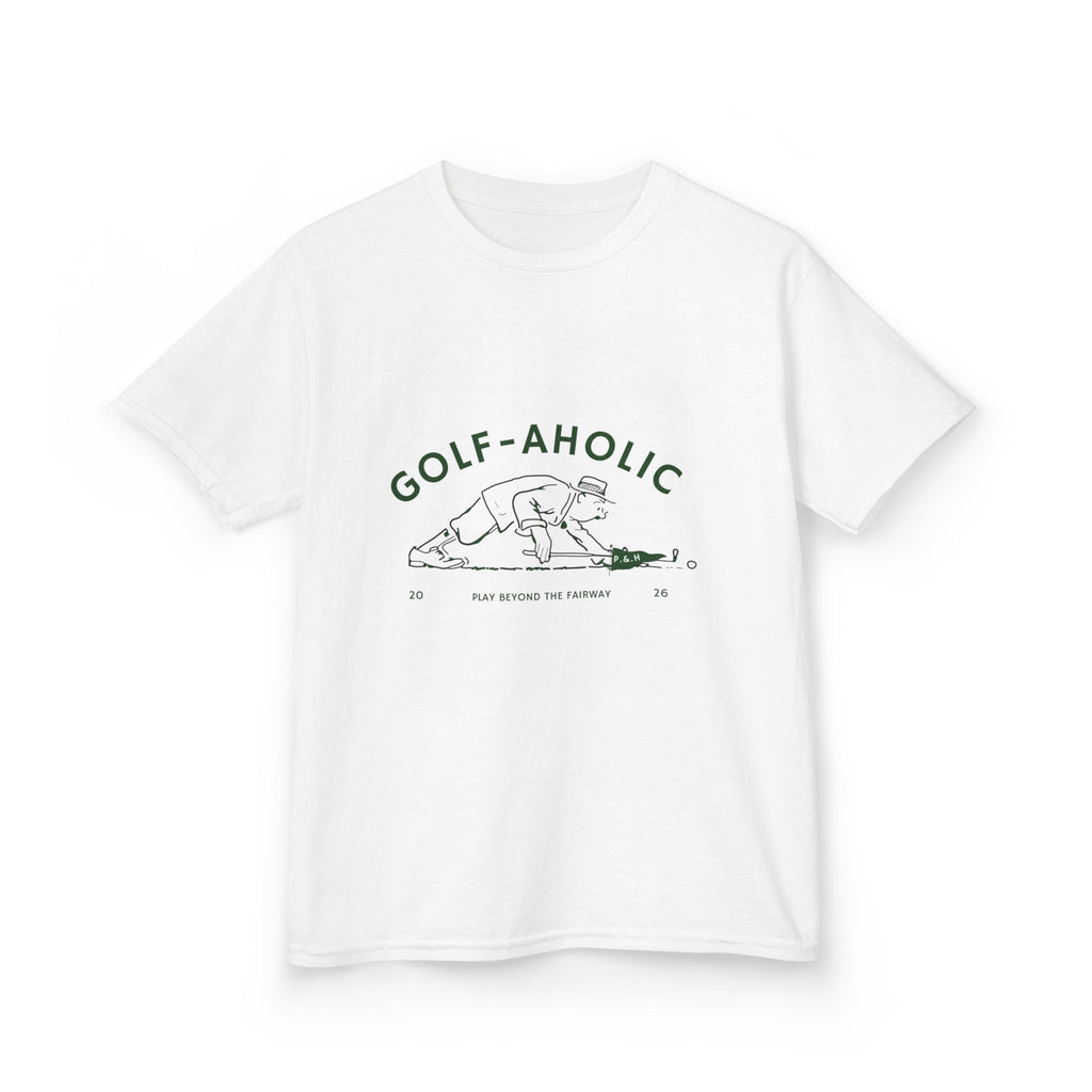 Golf-Aholic youth t shit