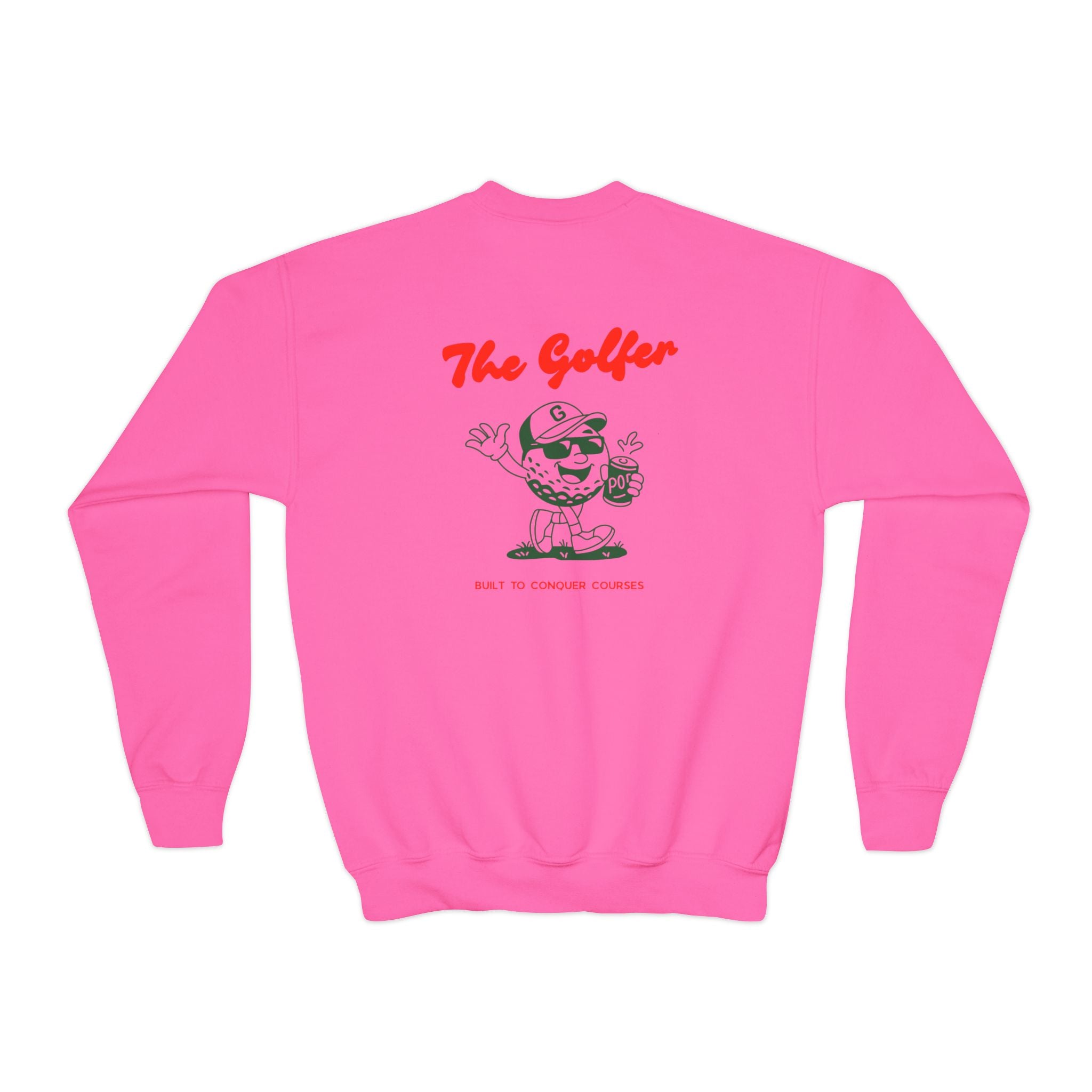 "The Golfer"  Retro Youth Sweatshirt