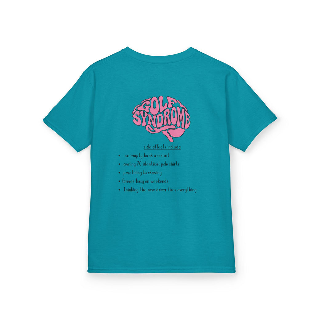 golf-aholic  kids t shirt