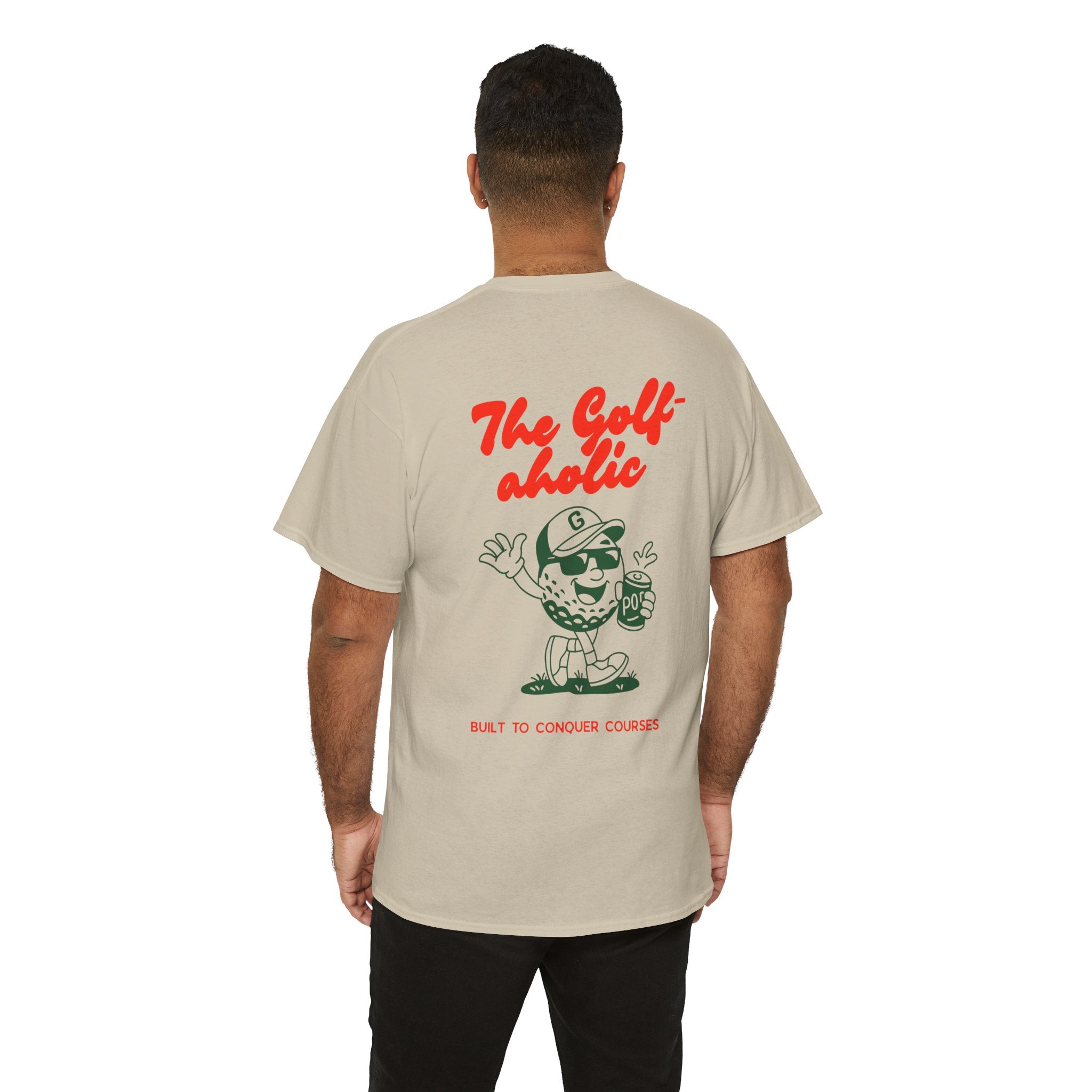 Golf-Aholic —  Mens Retro Golf T - shirt