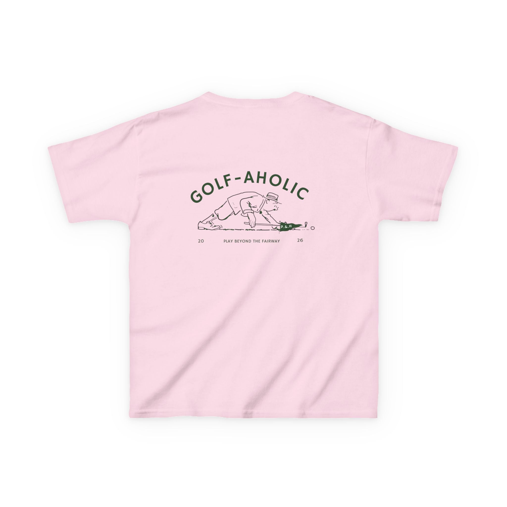Golf-Aholic youth t shit