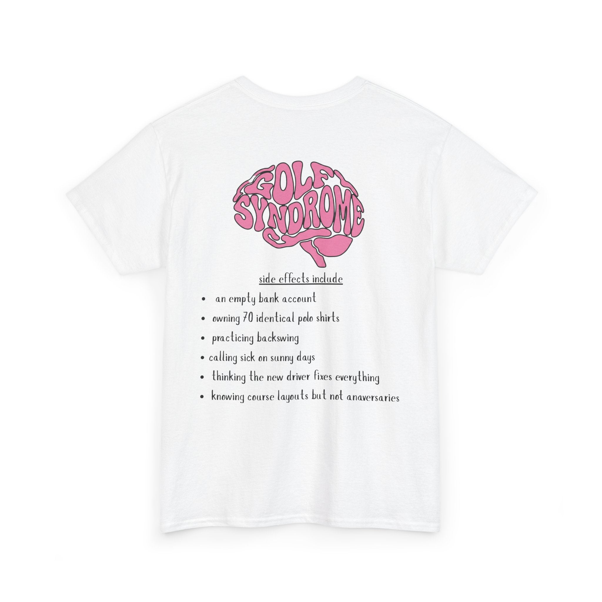 Crazy Golf-Aholic — Women's Golf T -Shirt