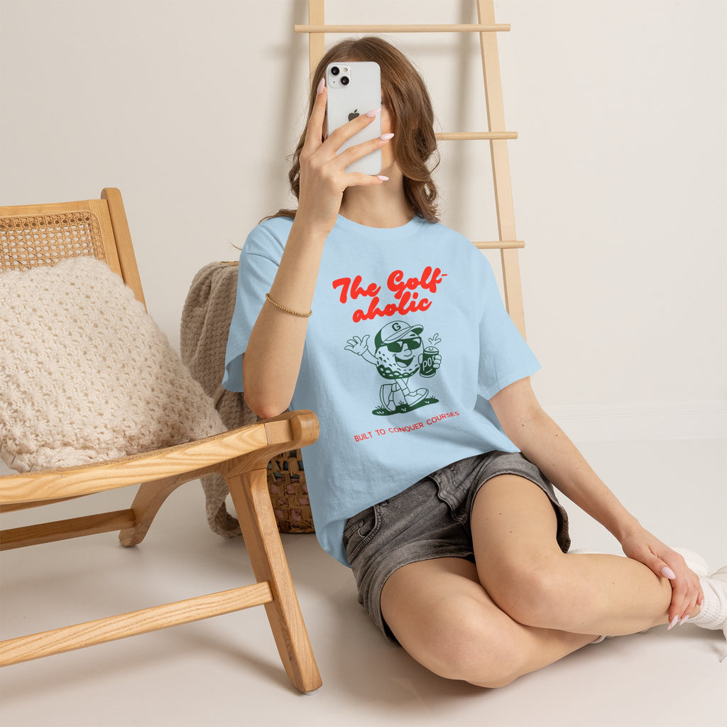 Golf-Aholic — Women's Retro Golf T - shirt