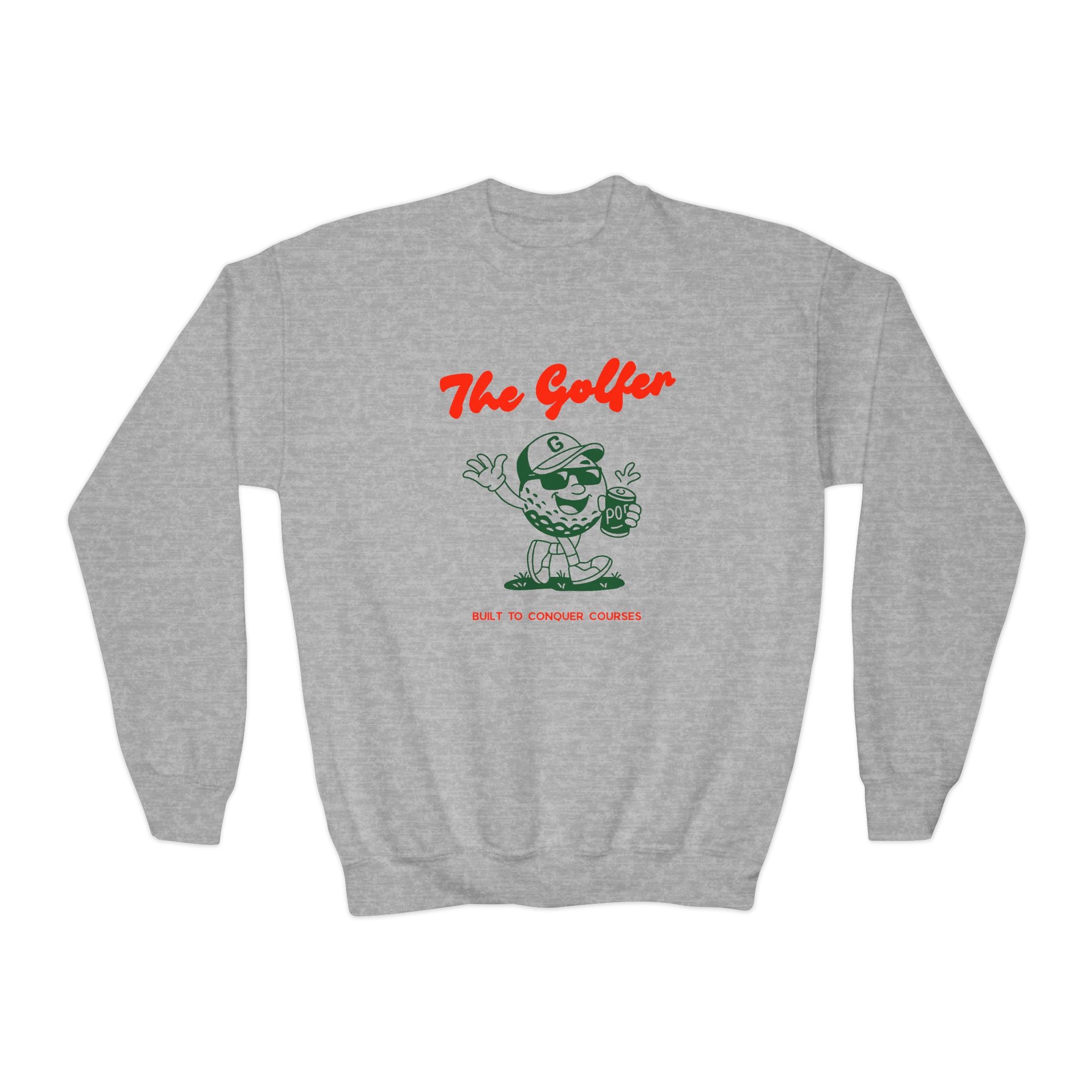 "The Golfer"  Retro Youth Sweatshirt