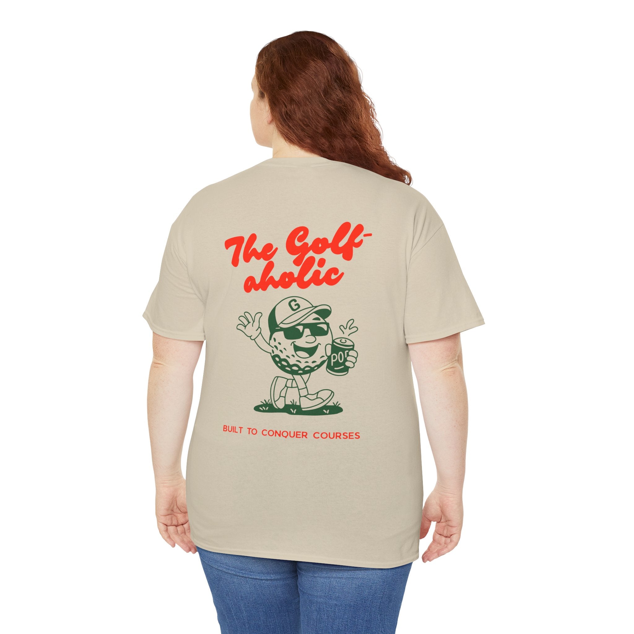 Golf-Aholic — Women's Retro Golf T - shirt