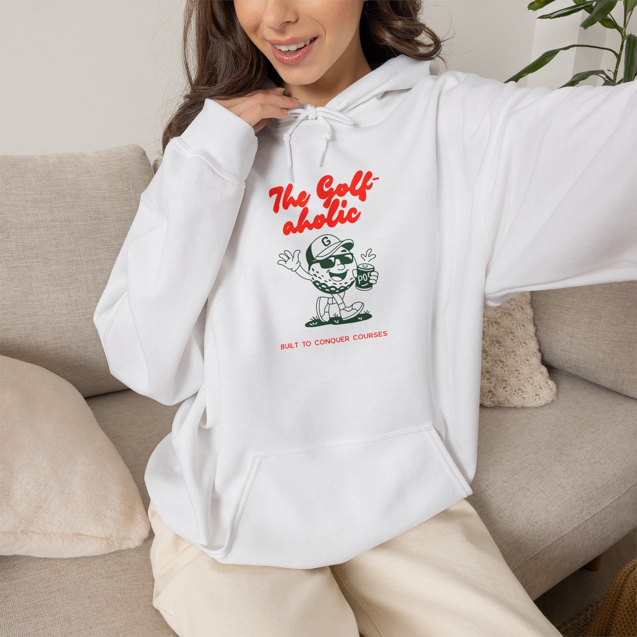 The  Golf-Aholic Hoodie —  for all Golf Lovers