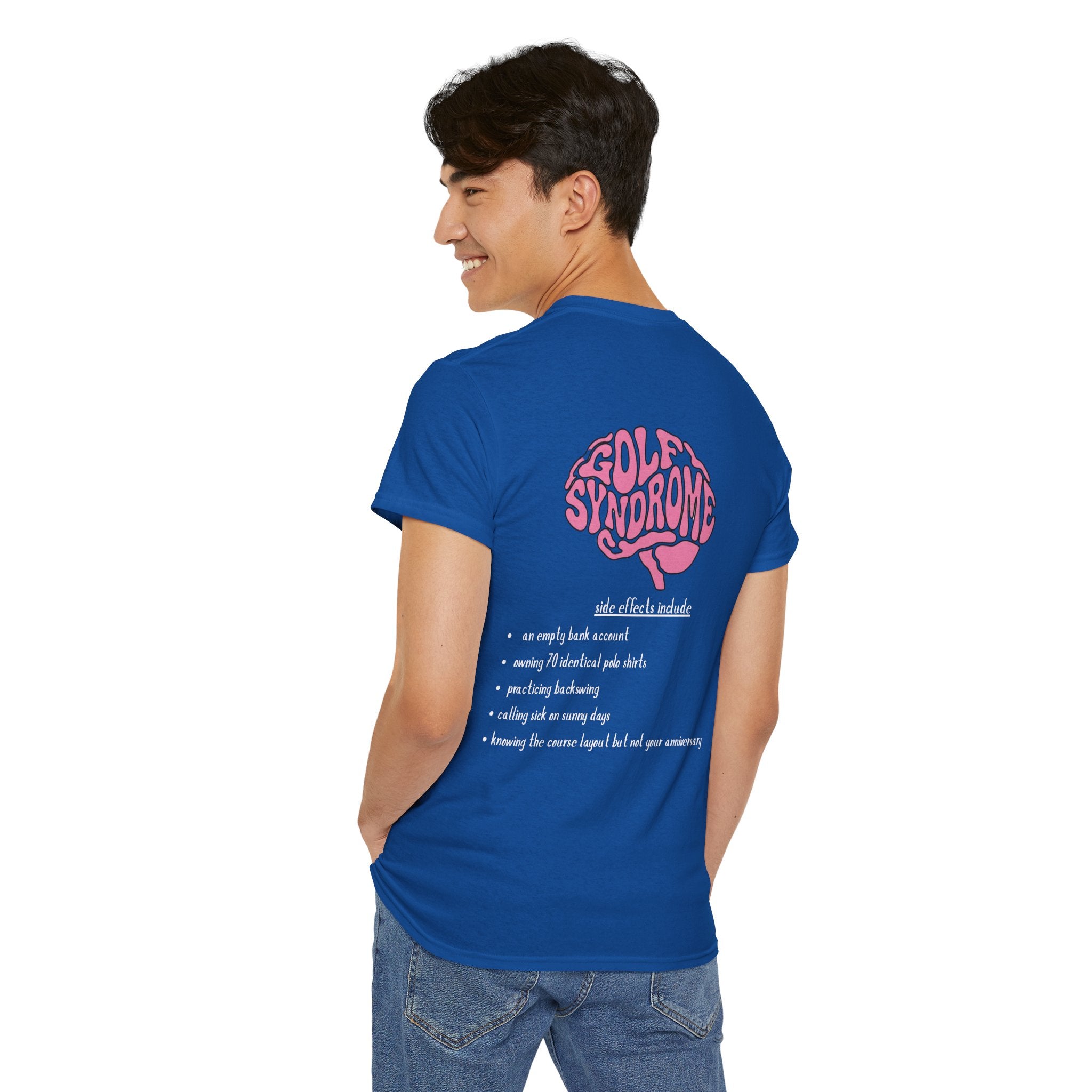 crazy golf-syndrome -Mens vintage T- Shirt light