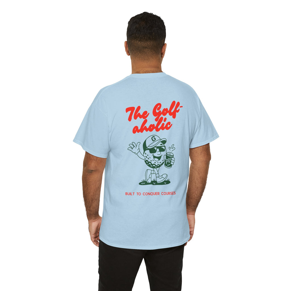 Golf-Aholic —  Mens Retro Golf T - shirt