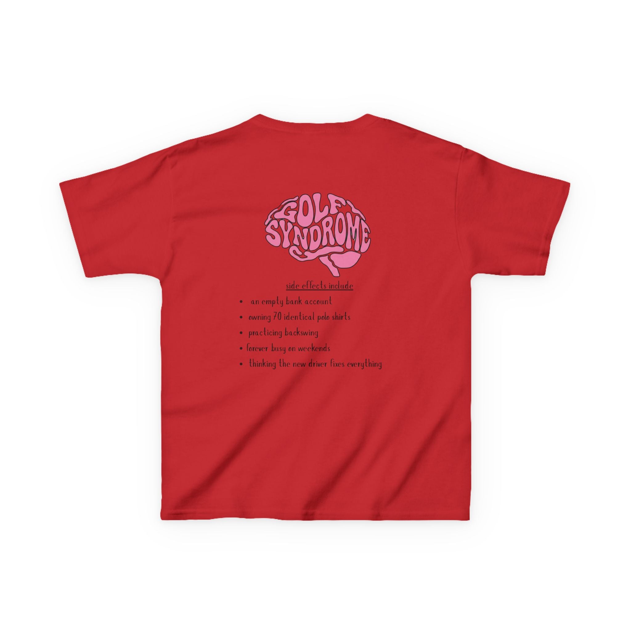 golf-aholic  kids t shirt