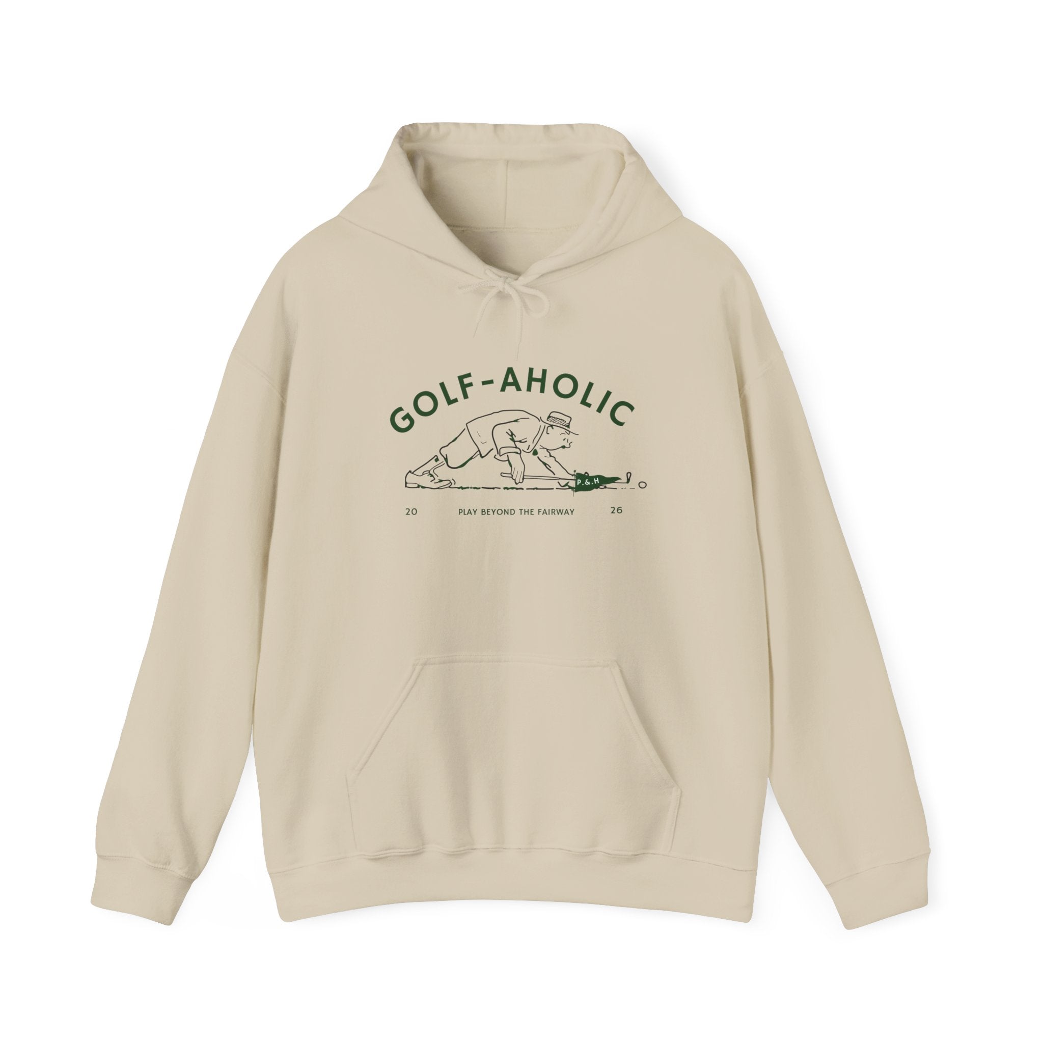 Golf-Aholic Hoodie —  for all Golf Lovers