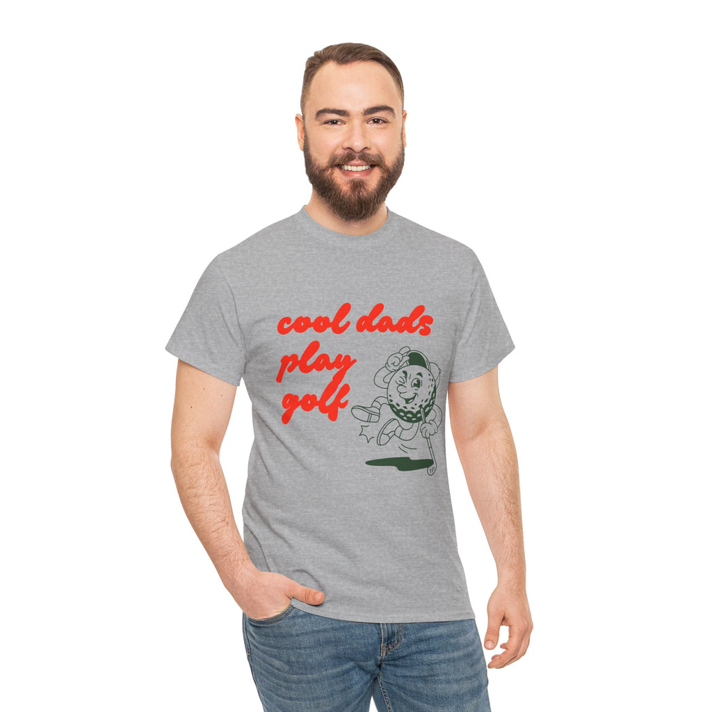Cool Dads Play Golf T-Shirt- Classic Mens T shirt