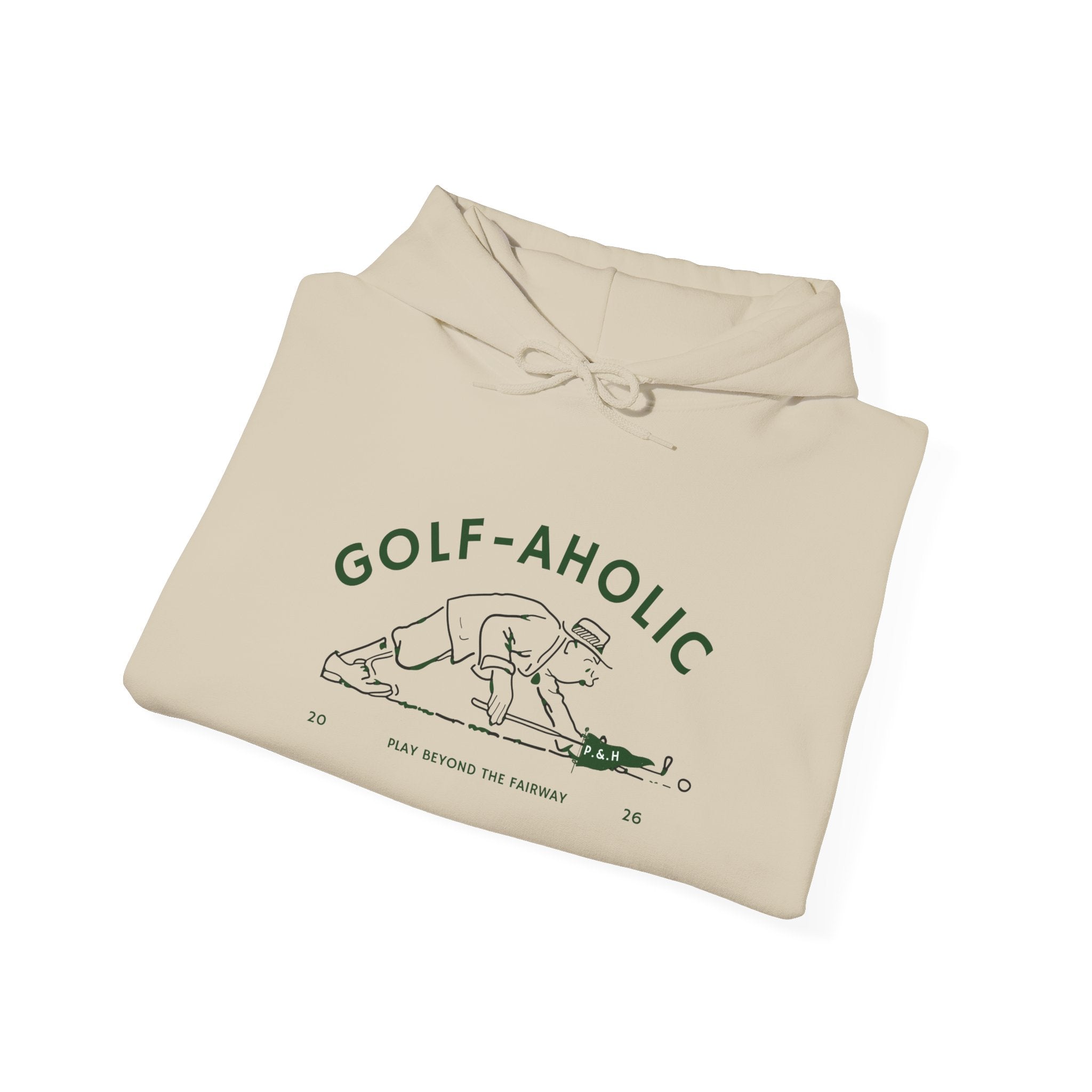 Golf-Aholic Hoodie —  for all Golf Lovers