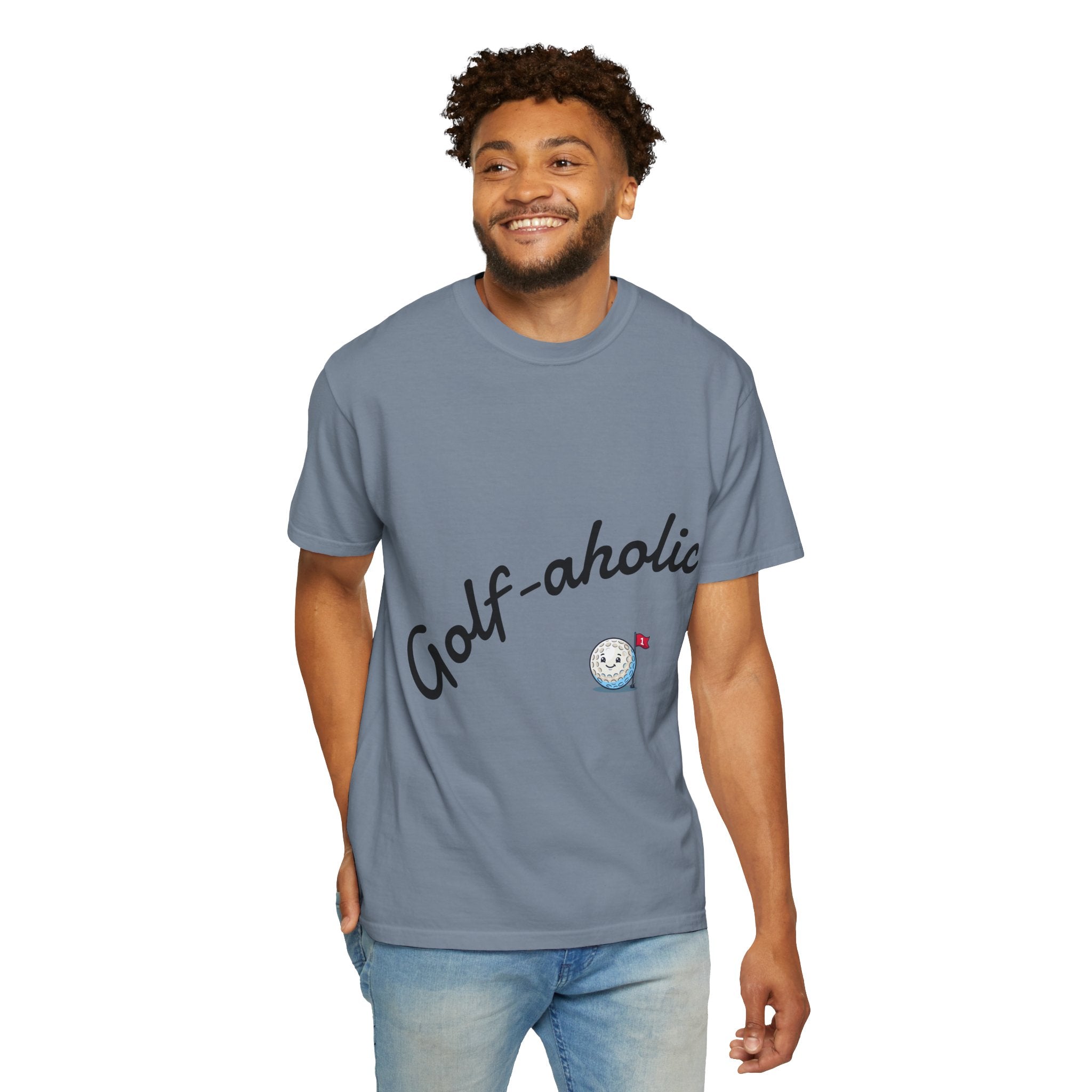 Golf-Aholic — Mens T- Shirt