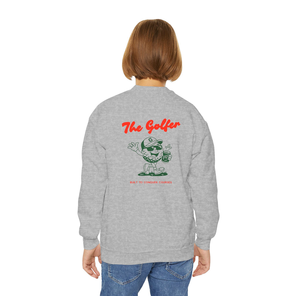 "The Golfer"  Retro Youth Sweatshirt