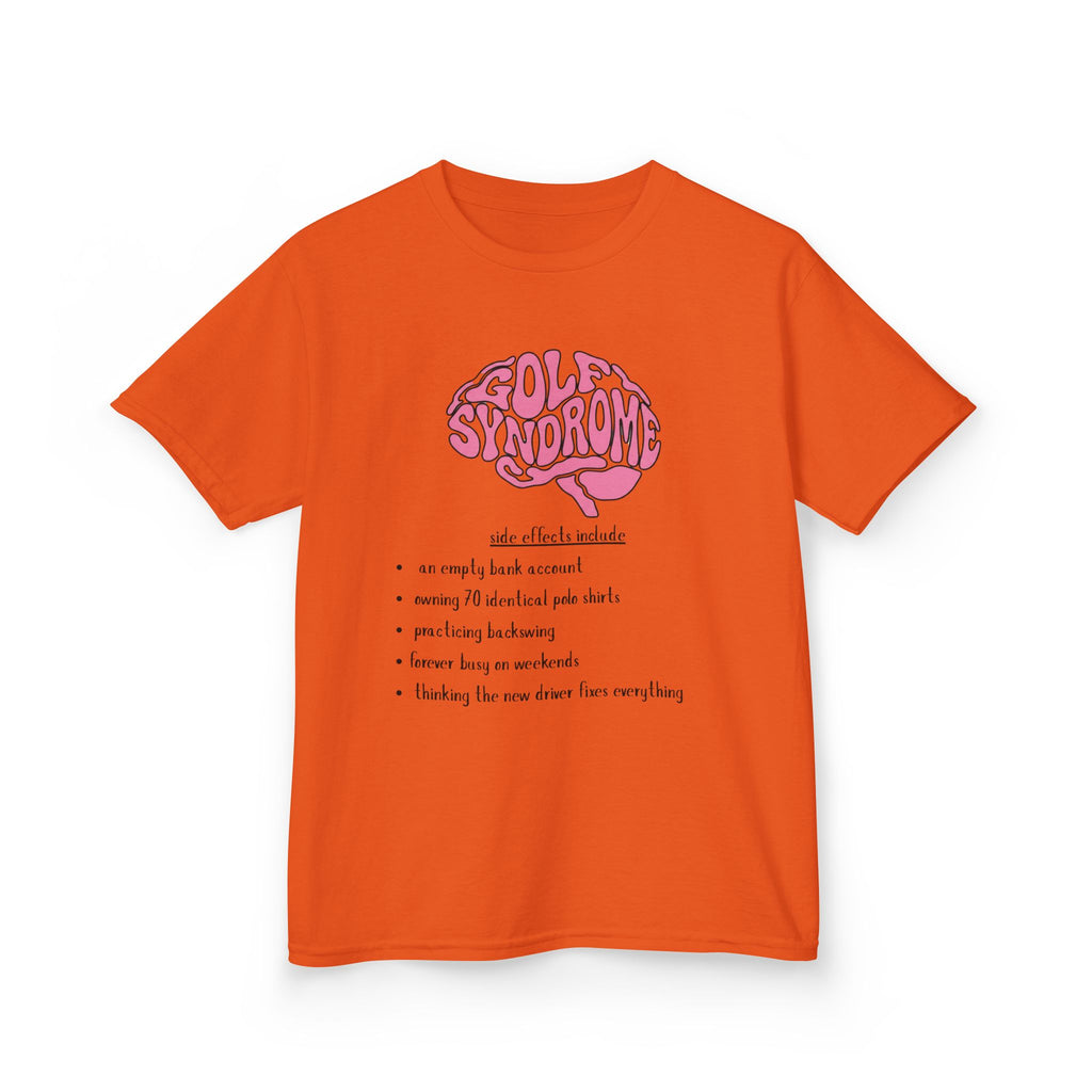 golf-aholic  kids t shirt