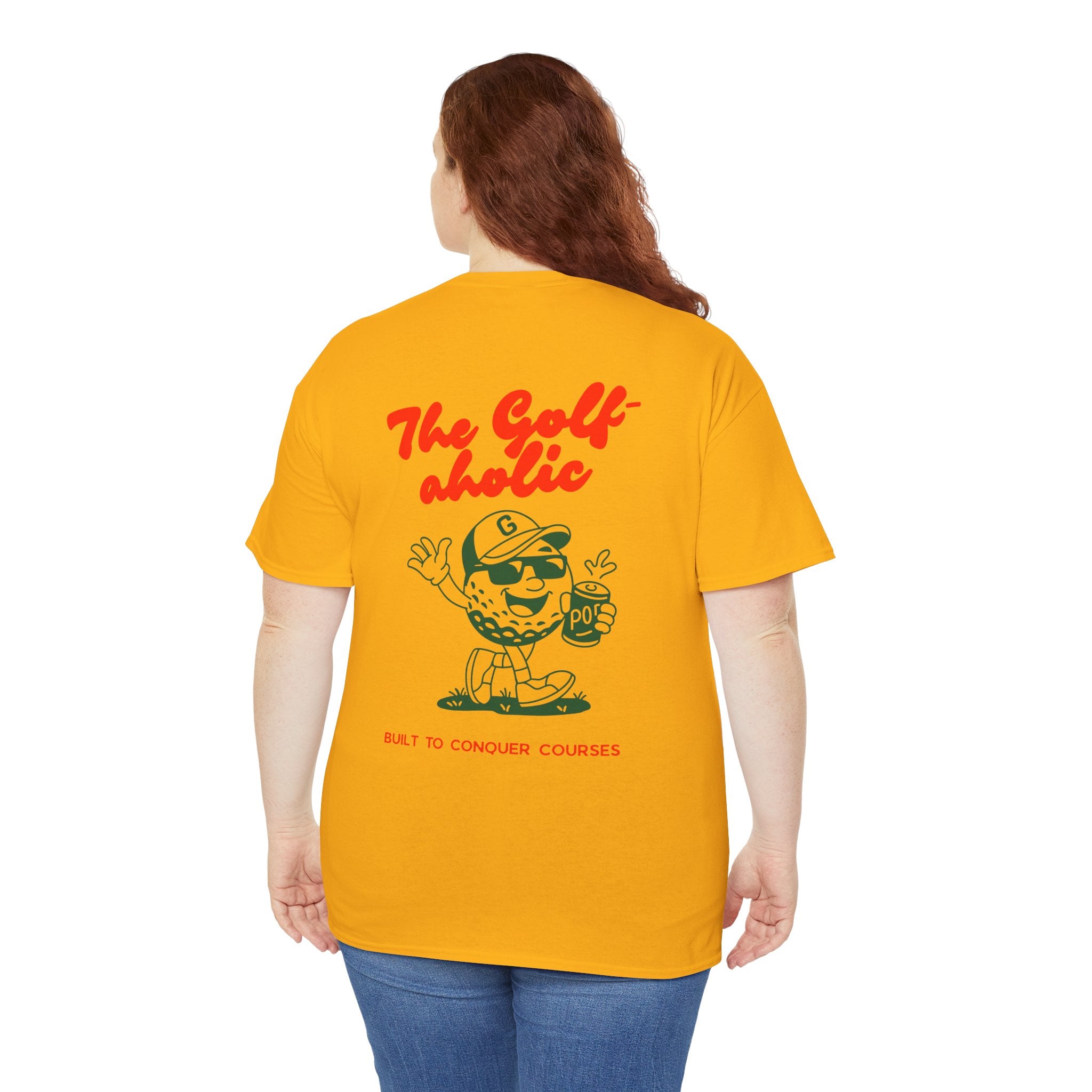 Golf-Aholic — Women's Retro Golf T - shirt