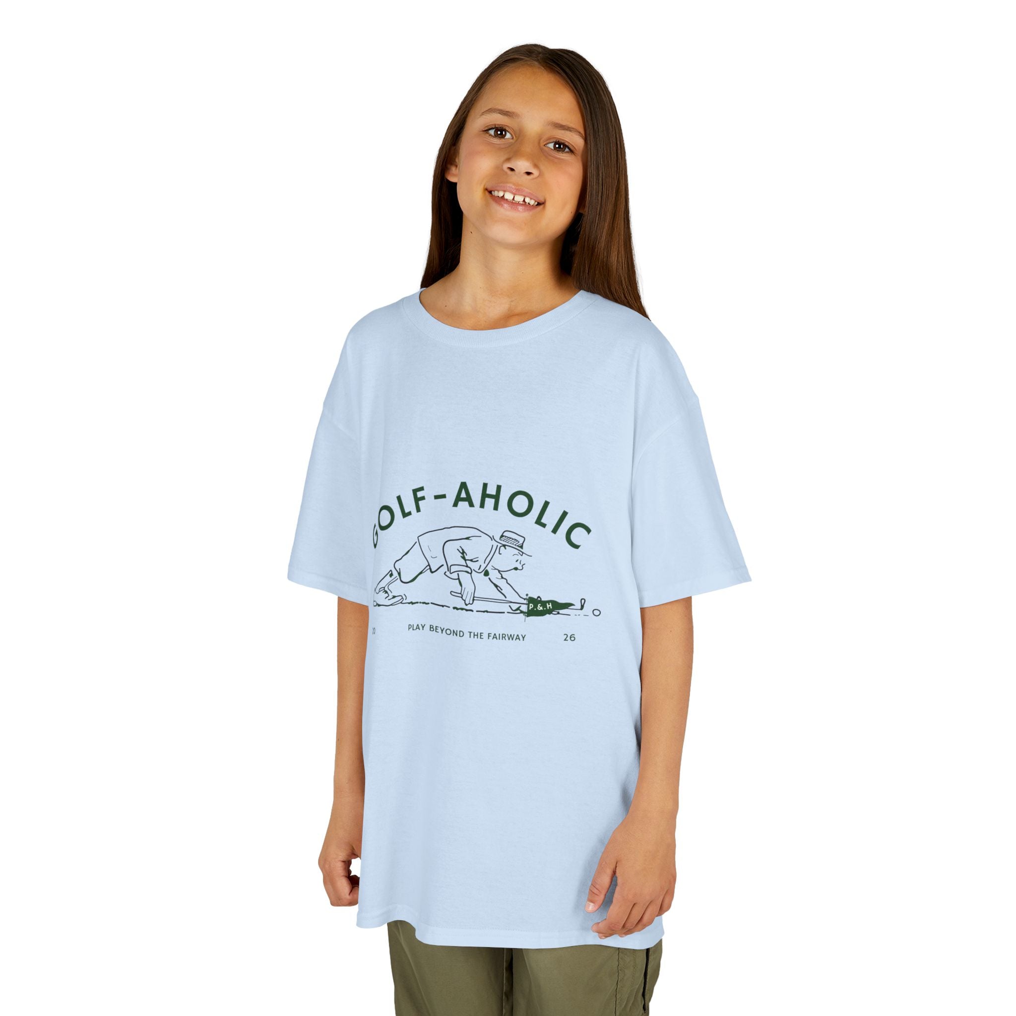 Golf-Aholic youth t shit