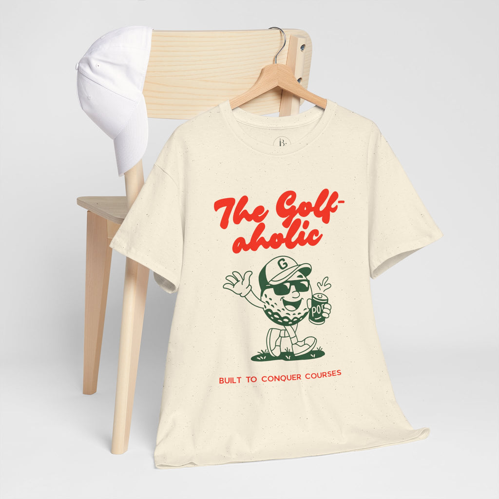 Golf-Aholic —  Mens Retro Golf T - shirt