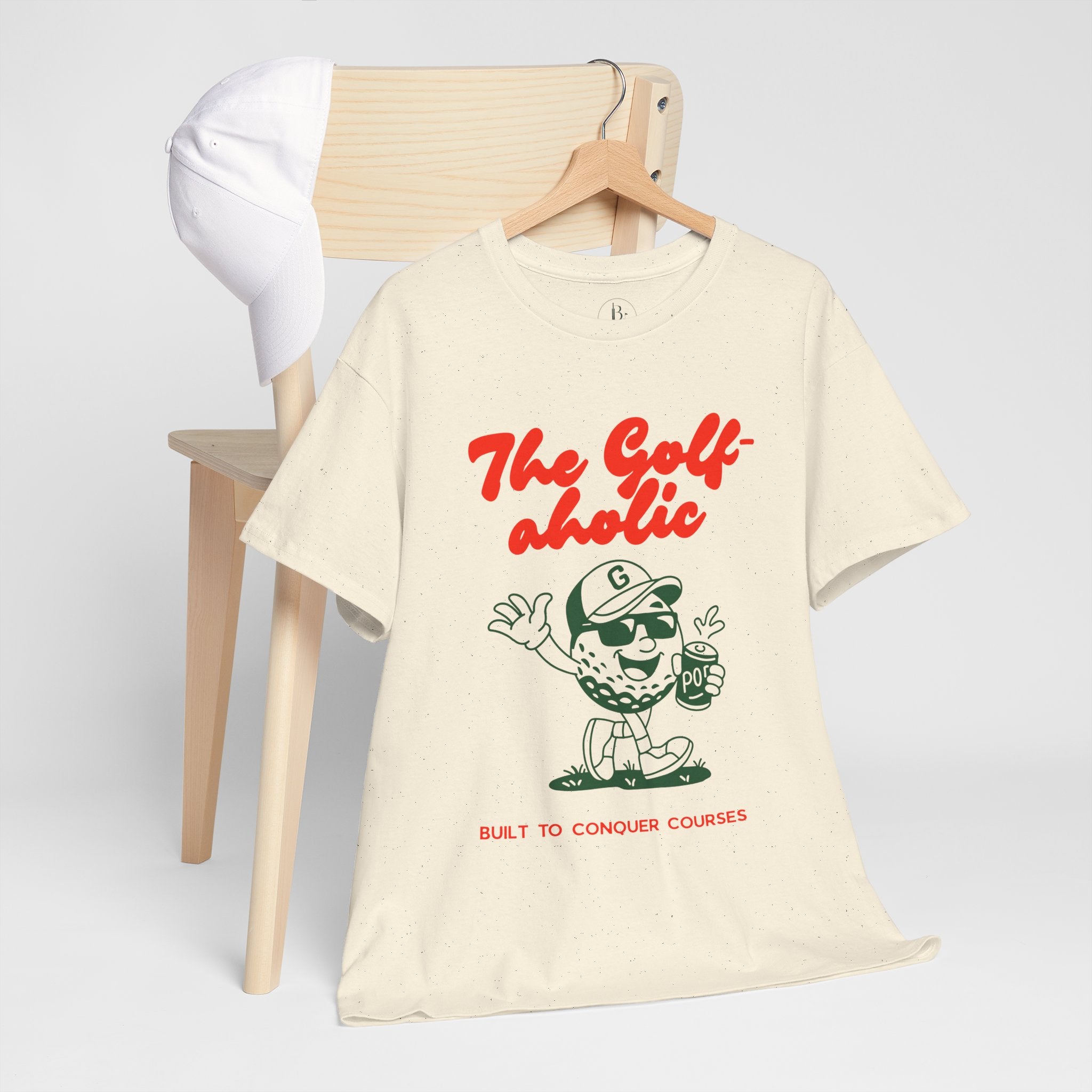 Golf-Aholic — Women's Retro Golf T - shirt