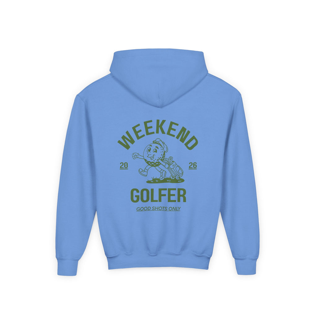 Weekend Golfer Hoodie — Youth Good Shots Only