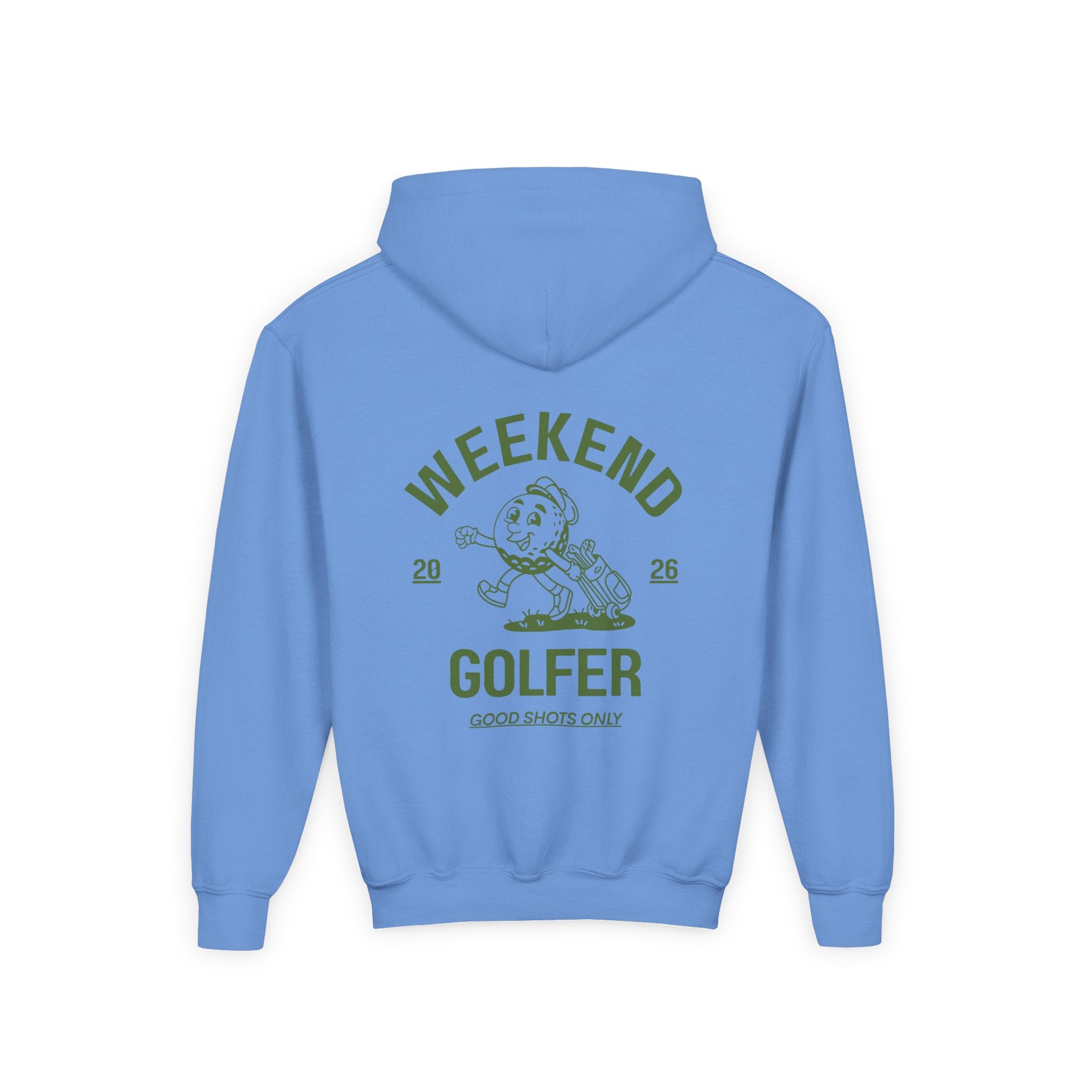 Weekend Golfer Hoodie — Youth Good Shots Only