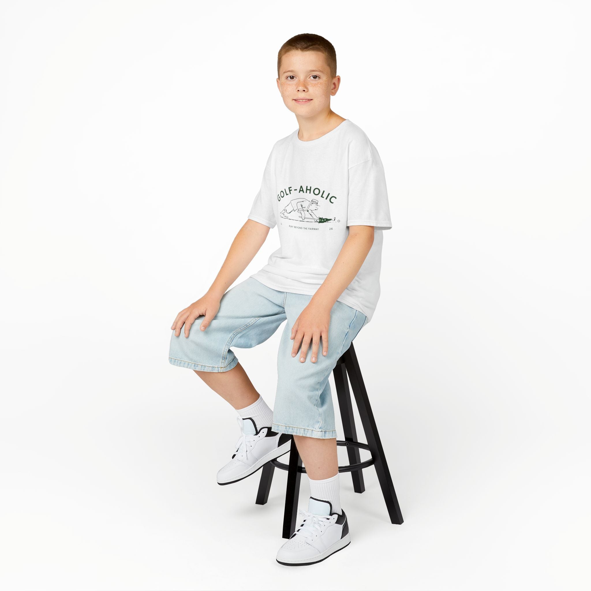 Golf-Aholic youth t shit