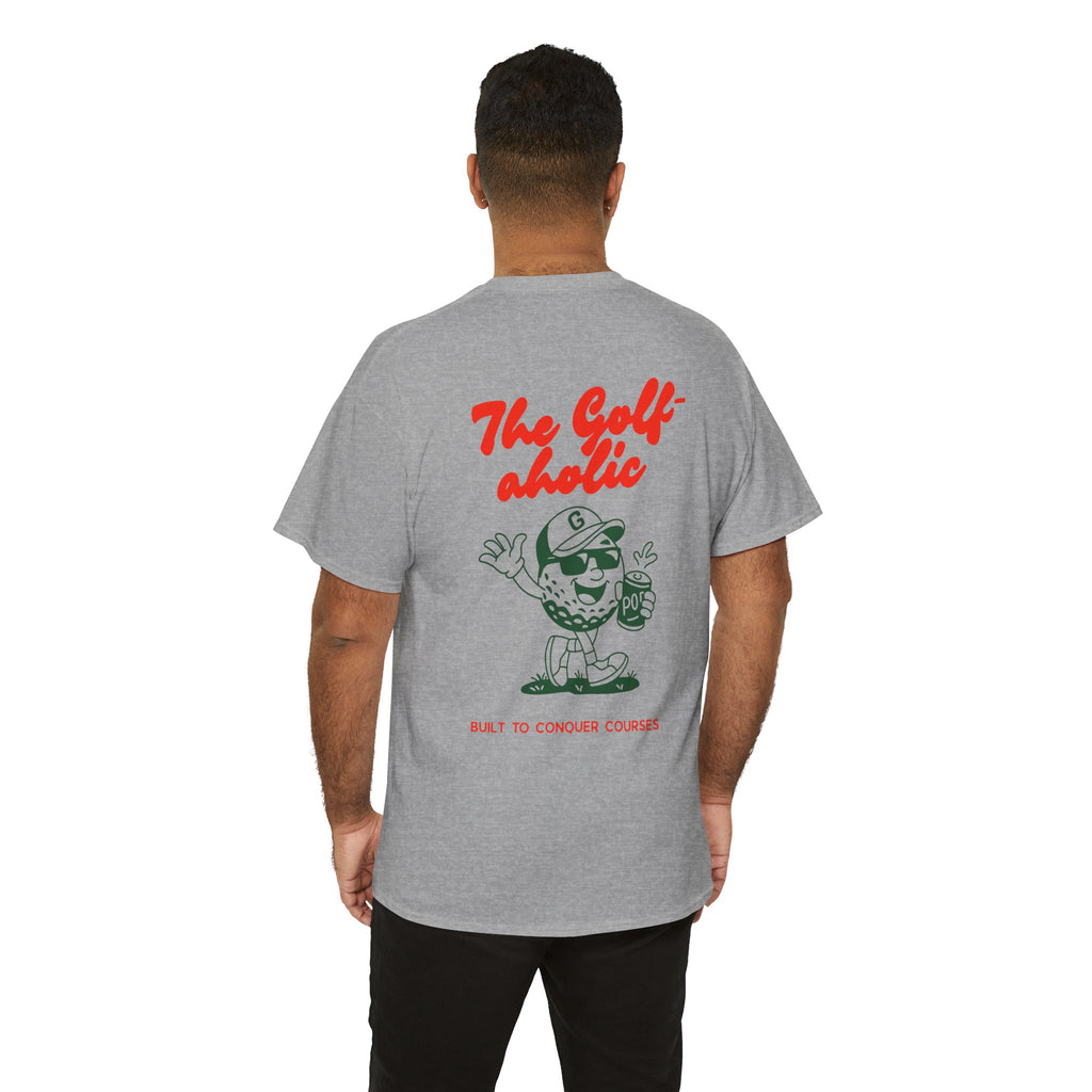 Golf-Aholic —  Mens Retro Golf T - shirt