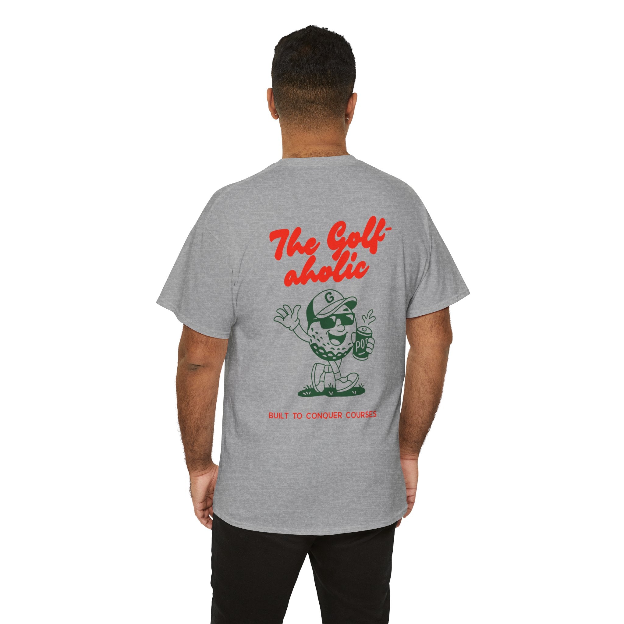 Golf-Aholic —  Mens Retro Golf T - shirt