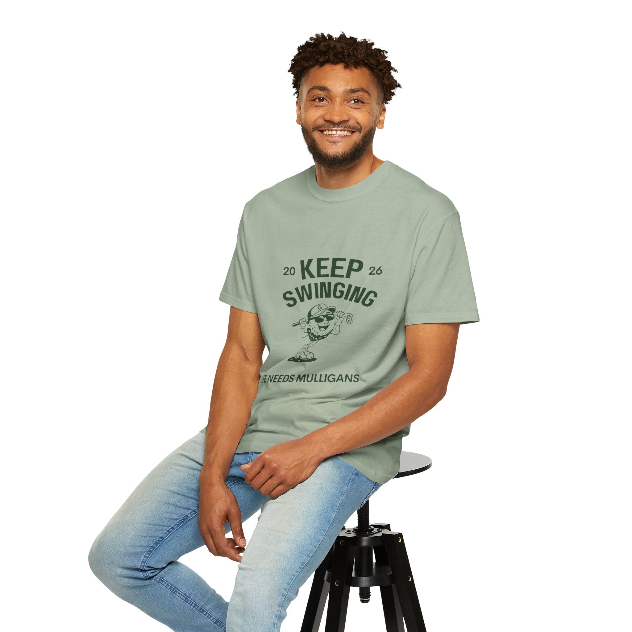 Life Needs Mulligans - Mens Vintage Golf T- shirt