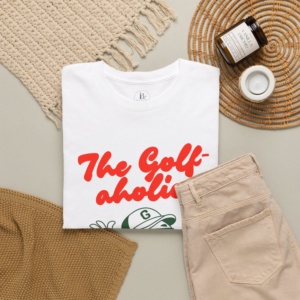 Golf-Aholic — Women's Retro Golf T - shirt