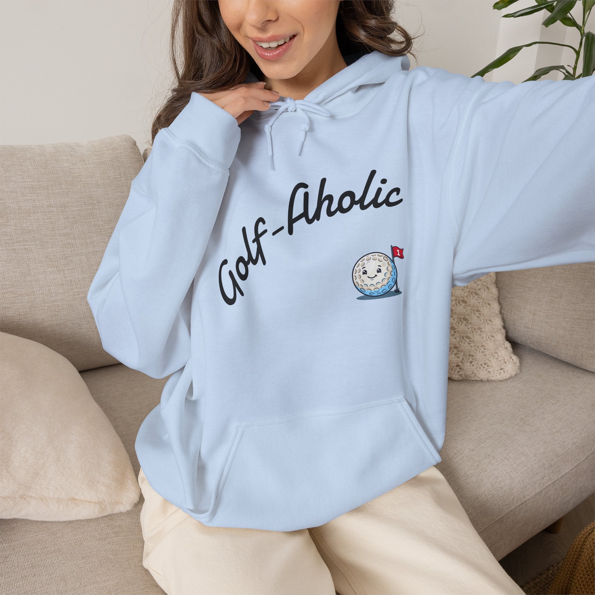 Original Golf-Aholic Hoodie —  for all Golf Lovers