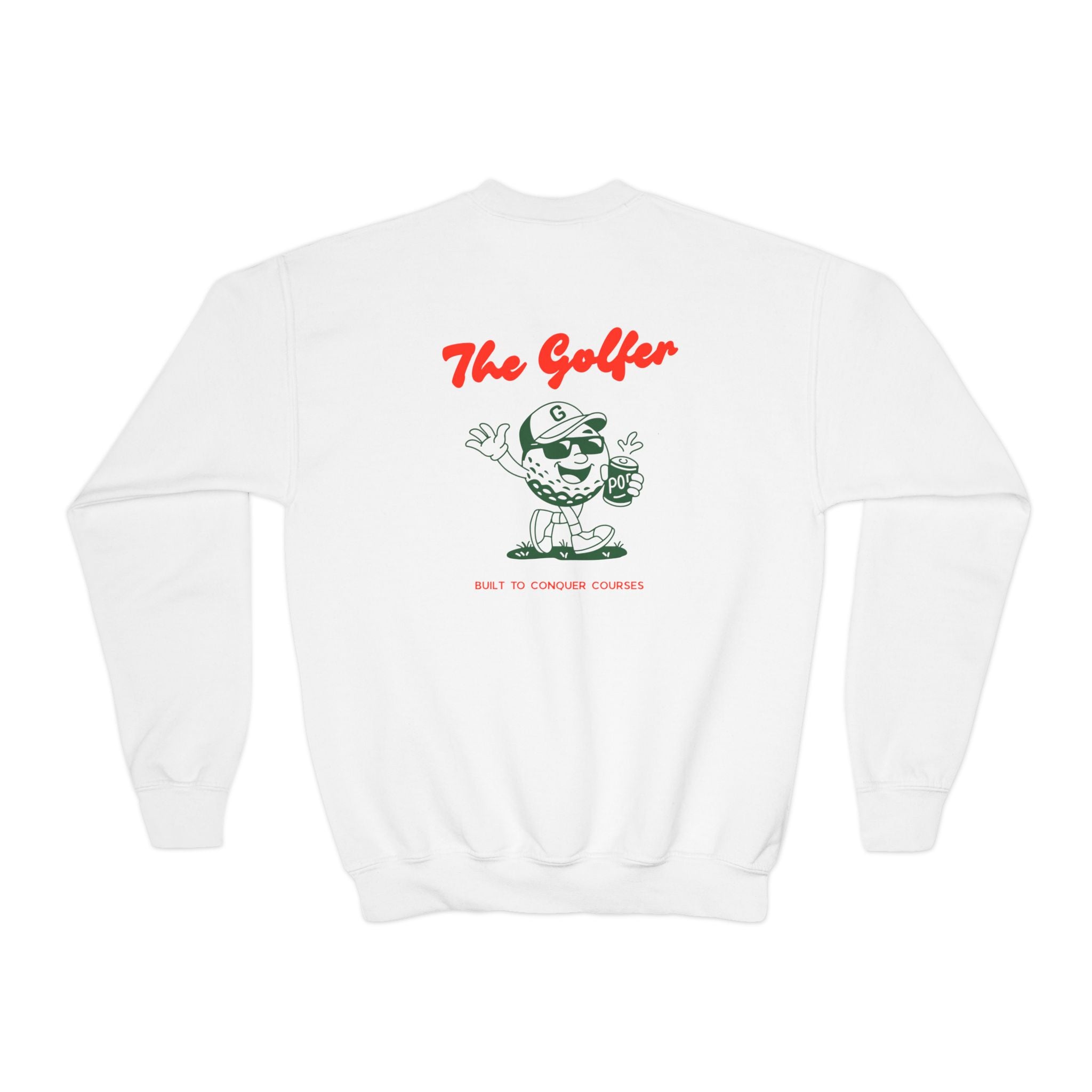 "The Golfer"  Retro Youth Sweatshirt