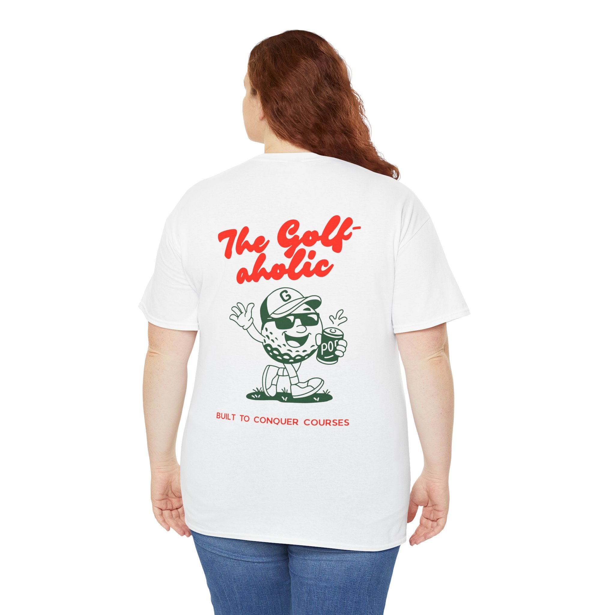 Golf-Aholic — Women's Retro Golf T - shirt