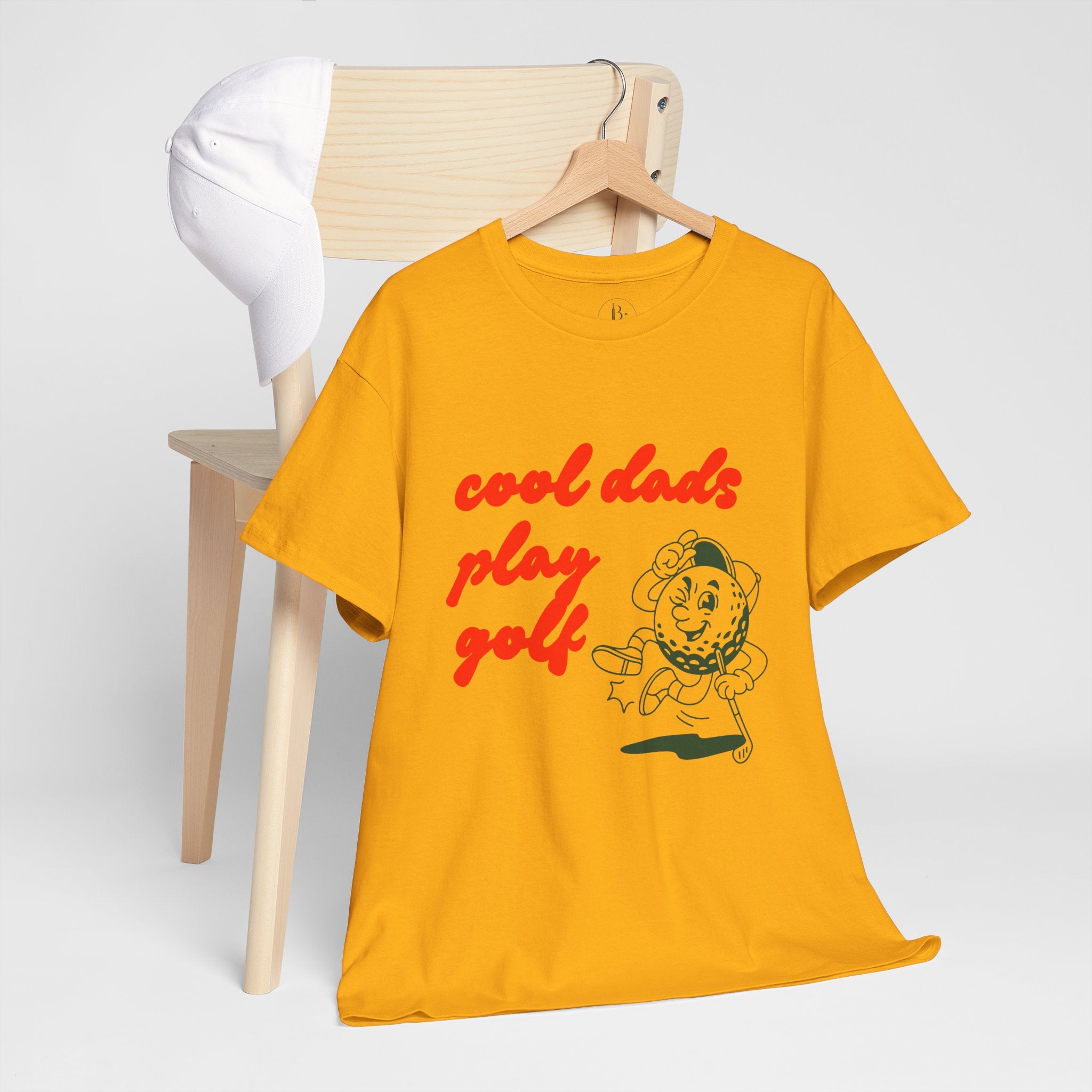 Cool Dads Play Golf T-Shirt- Classic Mens T shirt