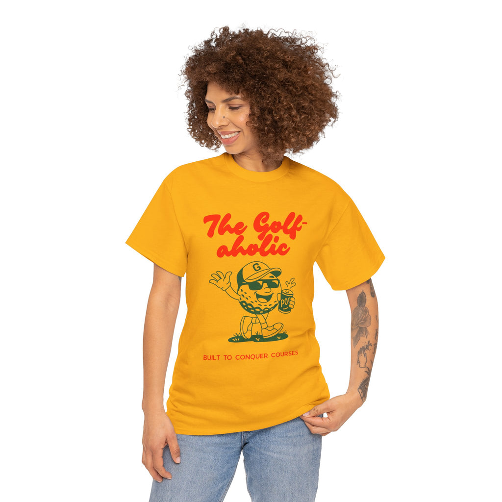 Golf-Aholic — Women's Retro Golf T - shirt