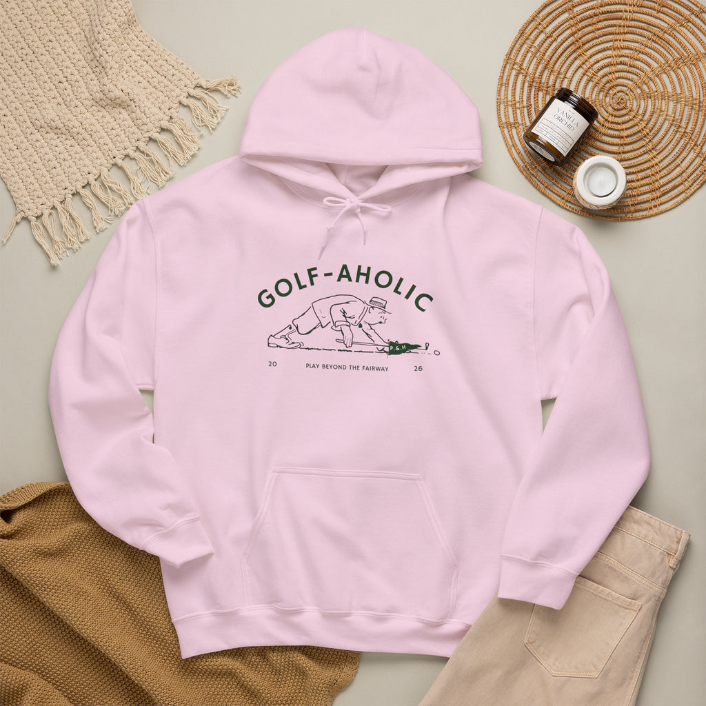 Golf-Aholic Hoodie —  for all Golf Lovers