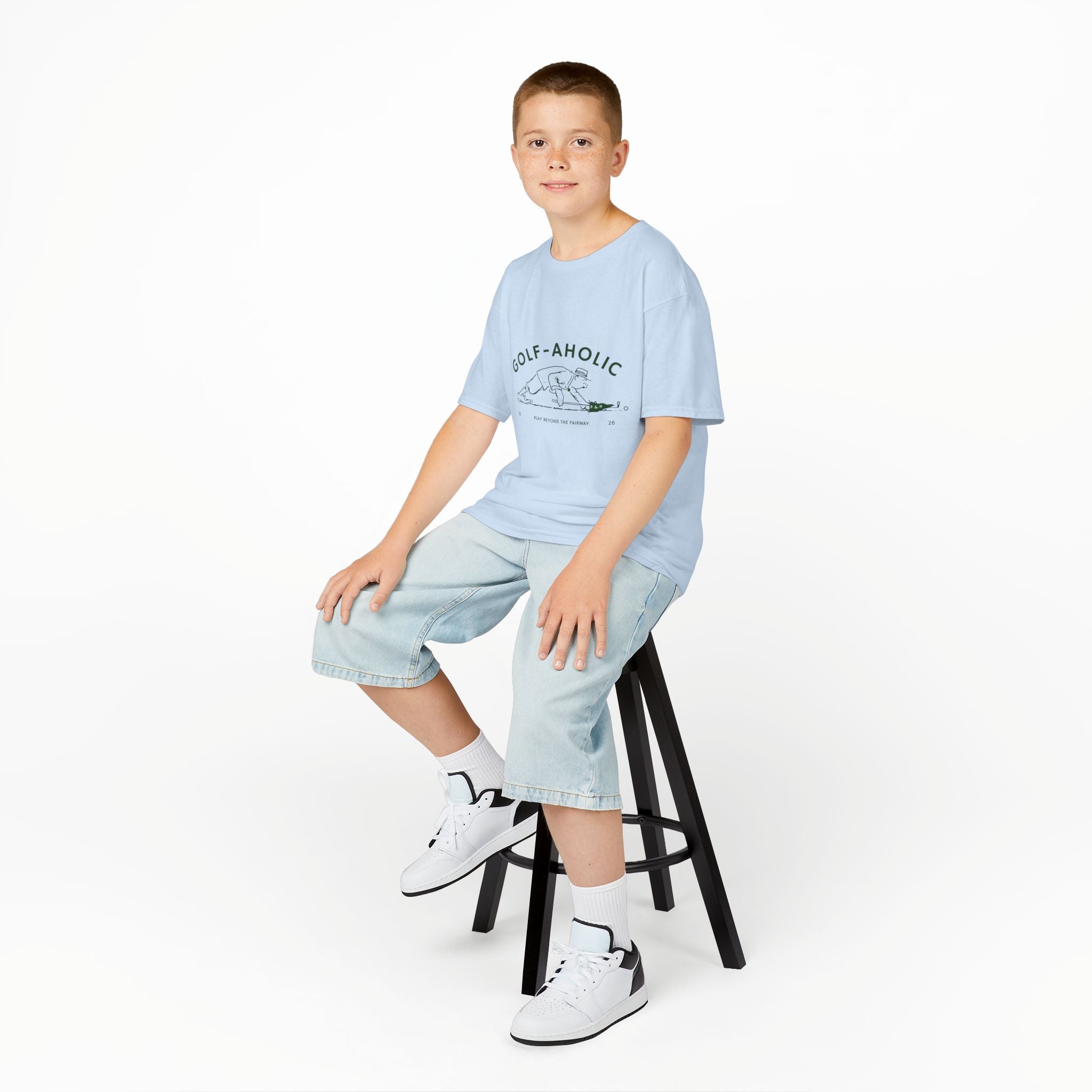 Golf-Aholic youth t shit