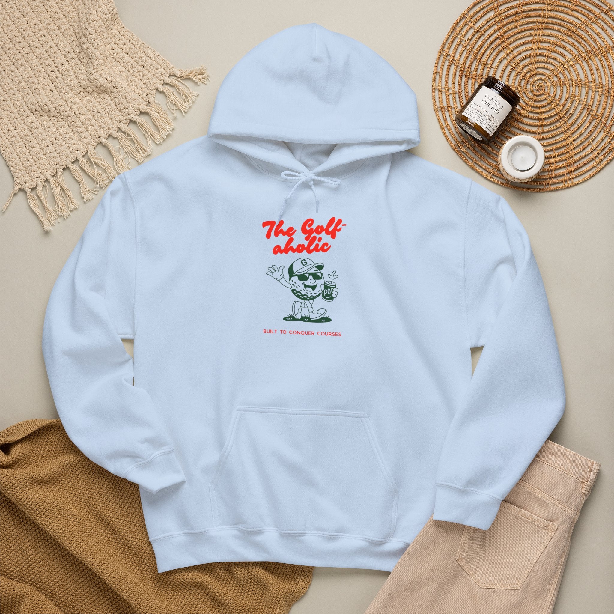 The  Golf-Aholic Hoodie —  for all Golf Lovers