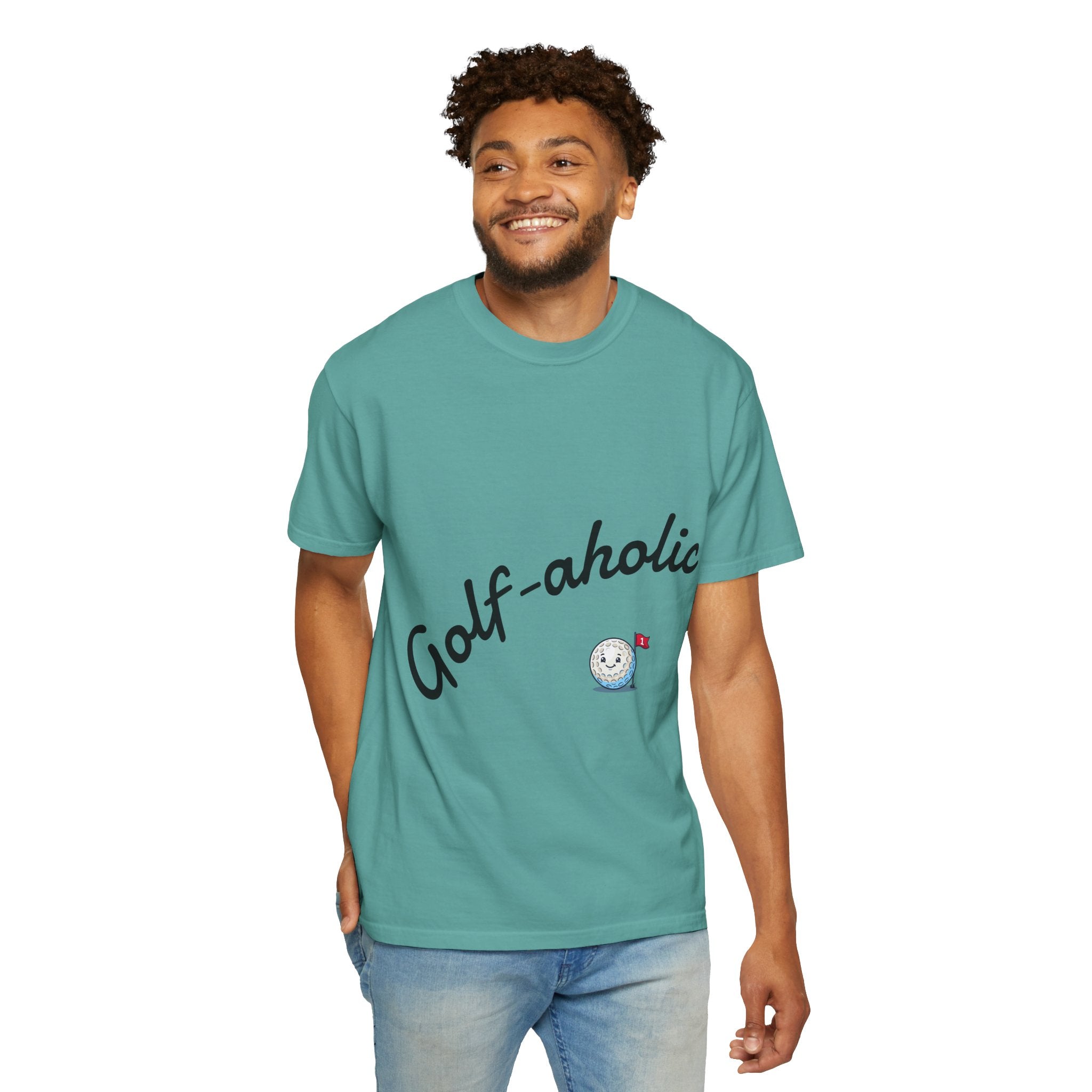 Golf-Aholic — Mens T- Shirt