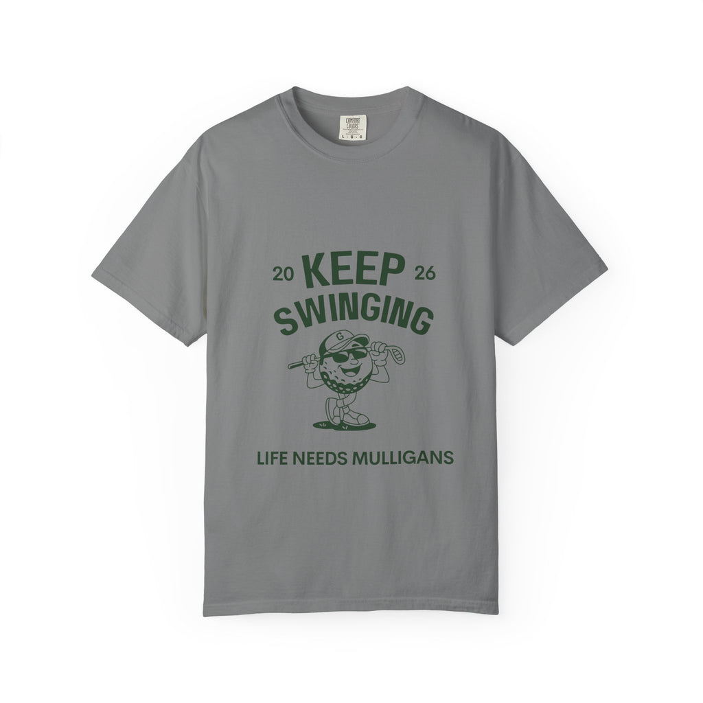 Life Needs Mulligans - Mens Vintage Golf T- shirt