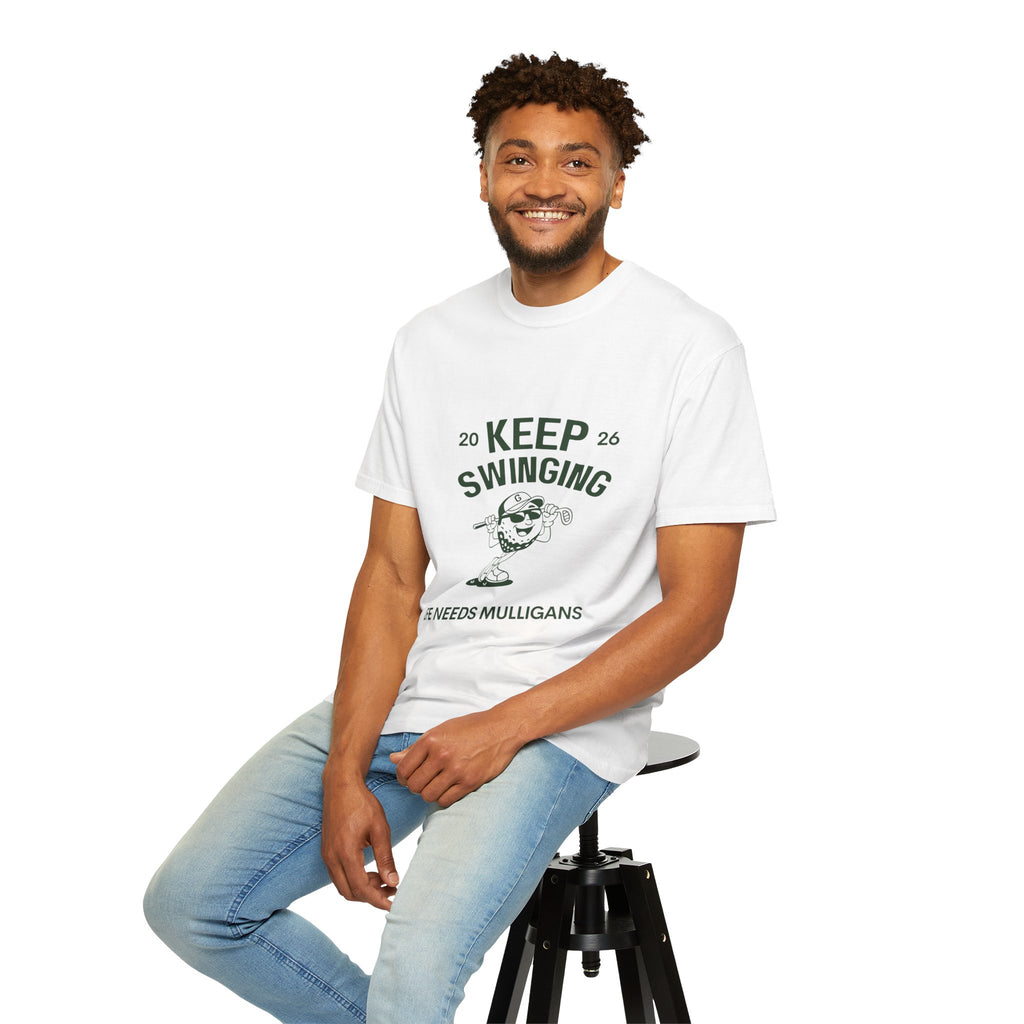 Life Needs Mulligans - Mens Vintage Golf T- shirt