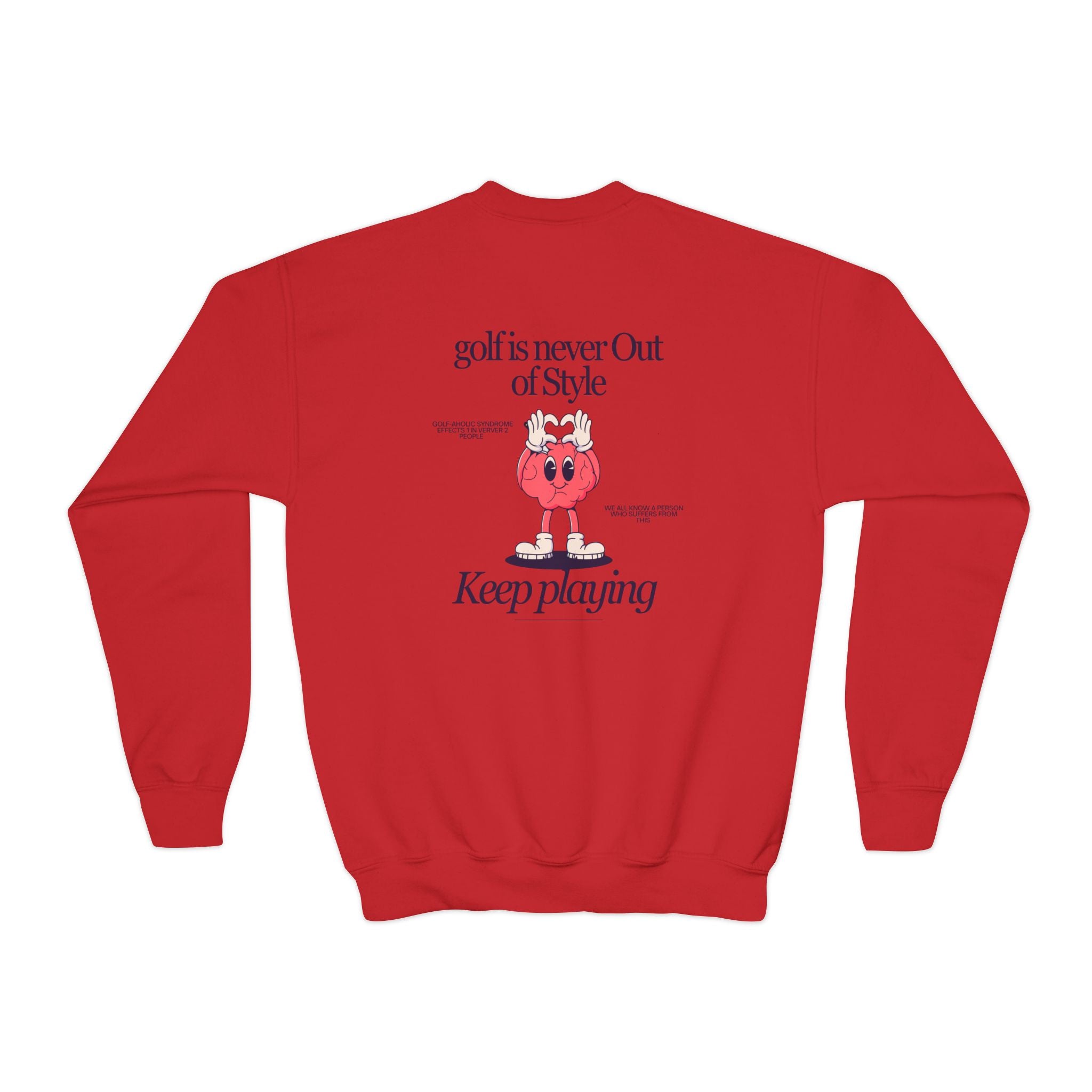 golf is never out of style youth sweatshirt