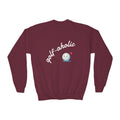golf-aholic Youth Crewneck Sweatshirt