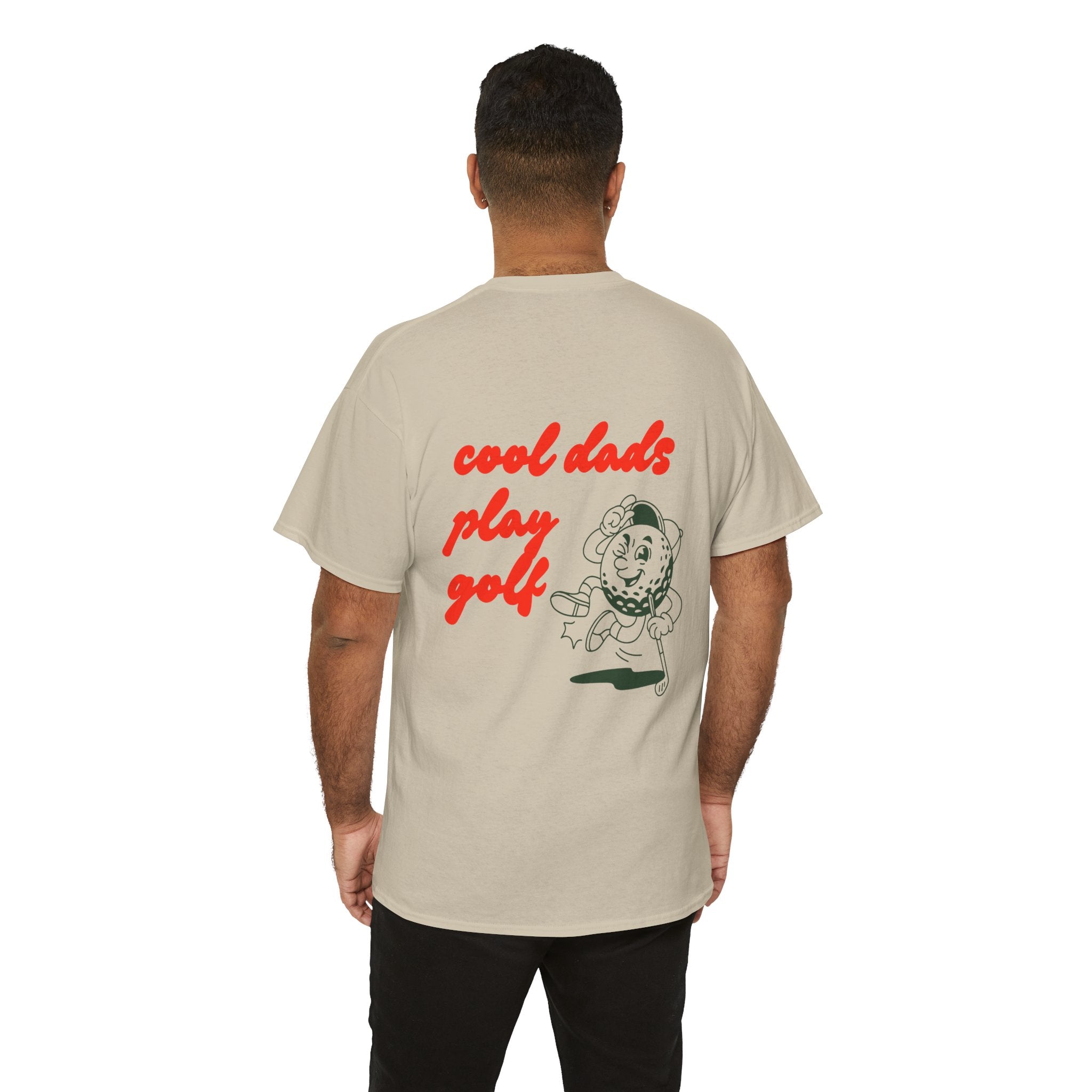 Cool Dads Play Golf T-Shirt- Classic Mens T shirt